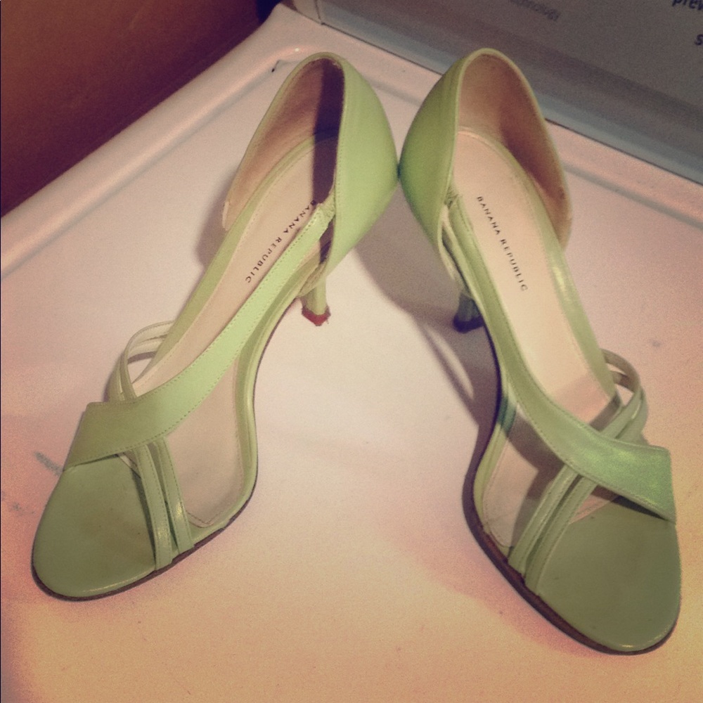 Elegant Open Toe Heels